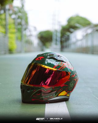 หมวกกันน็อค Bilmola รุ่น『Limited Edition』 ลาย Masked Rider - V5 ฉลองครบรอบ 50 ปียุค Showa