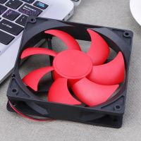 【คุณภาพสูง】Hot❁12cm 120mm DC12V 1800R 120x120x25mm 2Pin Cooling Fan for PC•wa