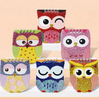 2021 Diamond Mosaic Owl Diary Book 5D DIY Cross Stitch Kits Christmas decorations for Home Childrens Gift Notebook