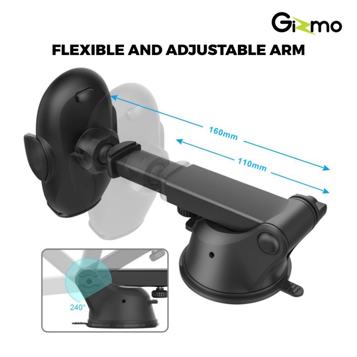 gizmo-car-holder-easy-lock-แท่นวางโทรศัพท์ในรถยนต์-ติดคอนโซล-และกระจกหน้า-รุ่น-gh-037