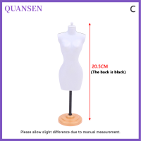 QUANSEN 1ชิ้น ABS ตุ๊กตาที่ถอดออกได้ DIY ผู้ถือรูปแบบของมนุษย์ที่วางจอแสดงผล