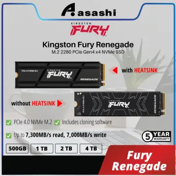 Kingston FURY Renegade 2TB M.2-2280 PCIe 4.0 x4 NVMe SSD - SFYRDK