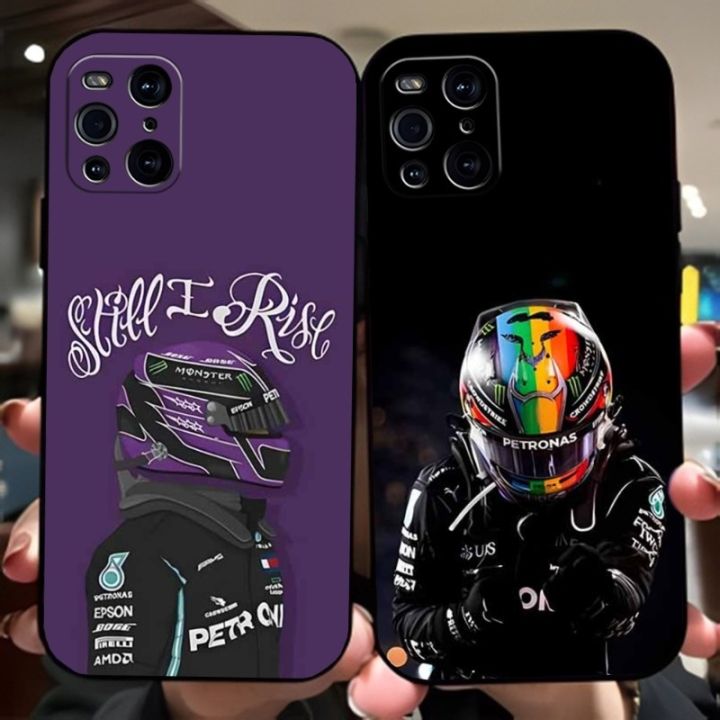 yellow-peach-flavor-lewis-hamilton-car-44เคสโทรศัพท์สำหรับ-oppo-reno-6-pro-7ค้นหา-x3-a55-x5-a93-a16-a74-k9-k9s-a92-a57-a54ฝาหลัง-a94