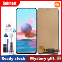 Salmatt LCD TFT สำหรับ Xiaomi POCO M5S ชิ้นส่วนจอสัมผัสแอลซีดีของเครื่องแปลงดิจิทัลอะไหล่ Xiaomi Xiaomi M5S POCO หน้าจอแสดงผล2207117BPG