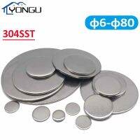 304 Lembar Bundar Baja Tahan Karat Lembar Disk Bundar Bundar Pengatur Jarak Diameter 6Mm-80Mm Tebal 1/1 1/1 3/1 8/2 7Mm