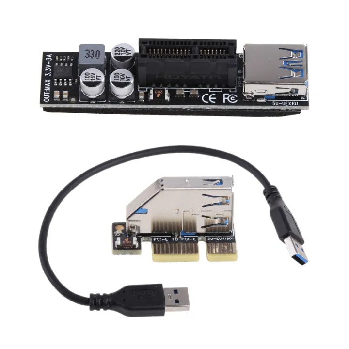 Mini Pci E X1 Extension Cable Pci E X1 To Pcie X1 Converter Adapter