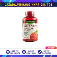 VIÊN GIẤM TÁO GIẢM CÂN NATURE S TRUTH APPLE CIDER VINEGAR 180 VIÊN MỸ