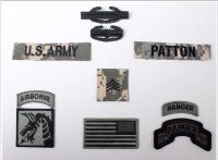 tomwang2012. Us Army 75th Ranger Special Troops Sergeant First Class Pinback Rank Insignia SET