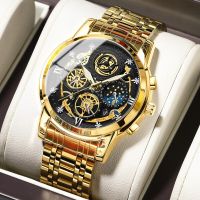 Top Brand Luxury Men Watch Waterproof Luminous Hands Stainless Steel Watches Sport Quartz Clock Mens Date Business Wristwatch