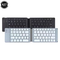 Portable Wireless Folding Bluetooth Keyboard For Windows Android IOS System Universal Phone Multi-Function Button Mini Keyboard