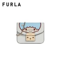 FURLA กระเป๋าสะพายผู้หญิง รุ่น KITTY MINI CROSSBODY TONI AZZURRO