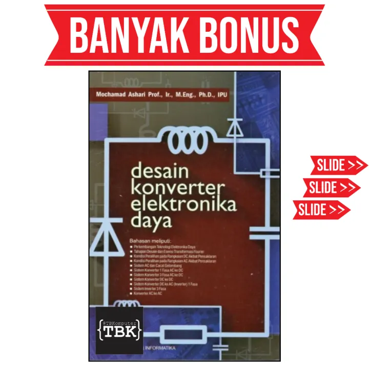 BUKU DESAIN KONVERTER ELEKTRONIKA DAYA EDISI KE 1 | Lazada Indonesia