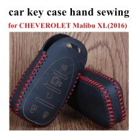 ▧♧ Only Red new arrival Genuine leather car key case cover Hand sewing DIY car styling fit for FORD Edge(2012) Exploerer Lincoln