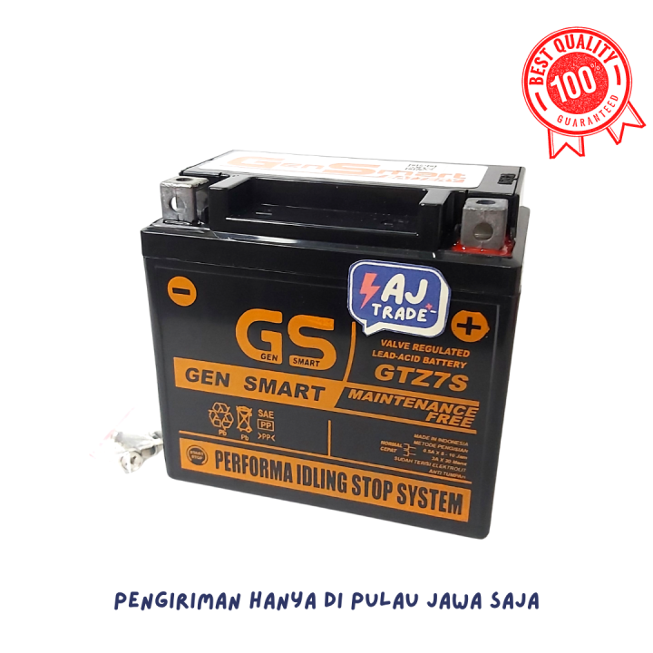 Aki Motor Yamaha Fino 125 Grande GTZ7S GTZ6V YTZ6V YTZ7S GS MF Aki