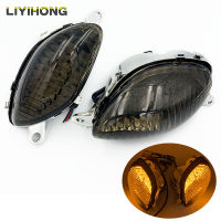 ไฟเลี้ยว LED ไฟแสดงสถานะสำหรับ Suzuki GSX1300R Hayabusa 1999-2007อุปกรณ์เสริมรถจักรยานยนต์ไฟกระพริบ GSX 1300 GSX-1300