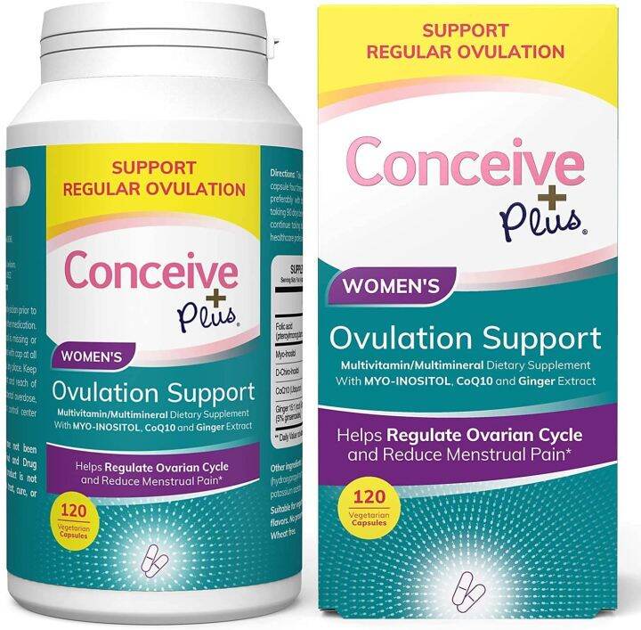 Conceive Plus Women's Multivitamin/Multimineral Ovulation Support with