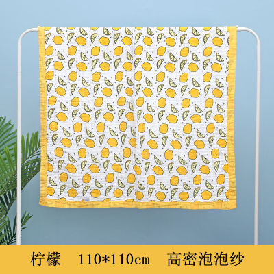 Cartoon Pattern Gauze Bath Towel 6 Layers Bedding Bamboo Cotton for Babies Newborns Sleeping Bed Cover Muslin Baby Blanket