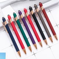 Touch Screen Pen Press Luxury Ballpoint Pen Creative Metal Pens Stationery Office School Supplies Pens