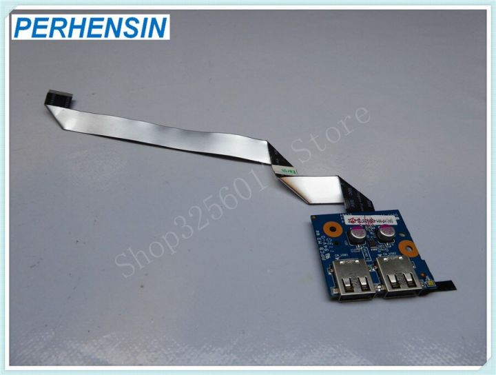 ”【；【-= FOR HP FOR Pavilion Dv7-6000 Series Dual USB Board With Cable 40Gab670s-C100