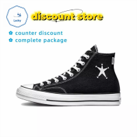 LSS Counter In Stock Stussy x Converse Chuck Taylor All Star 70s A01765C Mens and Womens Canvas Shoes