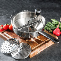 2021YOMDID Potato Masher Stainless Steel Vegetable Fruits Puree Pressing Tool Pumpkin Grinder Food Mashing Kitchen Accessories