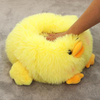 Cute Yellow Duck Plush Toy Stuffed Doll Soft Comfortable Skin-friendly Plush Toy for Kids Birthday Childrens Day Gifts