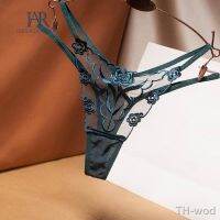 【hot】﹍☑◙  Transparent Thongs Womens Panties Fashion Hot Mesh Floral G-String Yarn Perspective Thong Tanga