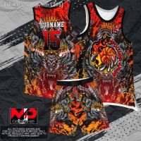 ❣ DRAGON 04 BASKETBALL JERSEY FREE CUSTOMIZE OF NAME AND NUMBER ONLY FULL SUBLIMATION