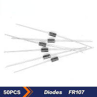 50PCS 1A 1000V Rectifier Diode Ultra-Fast Recovery Diodes ส่วนประกอบอิเล็กทรอนิกส์