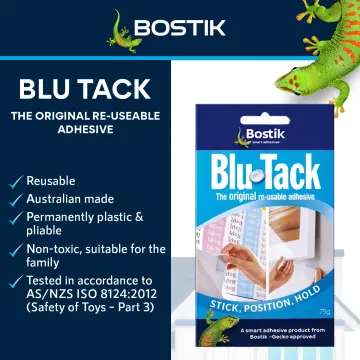 50g/75g non-toxic power tack re-usable adhesive