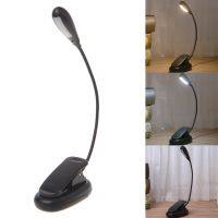 Newesoutorry USB Flexible Light, Flexible Arm Dimmable 7 LED USB Table Lamp Clip-on Bed Reading Table Light