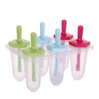 【CW】 6pc/set Mould Popsicle Mold Tray Puck