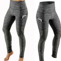 【CC】 Waist Pockets Bottoms Sweatpants for Quick-Dry Sport Trousers Workout Pants