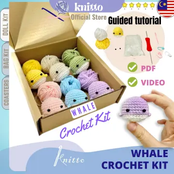 66PCS CROCHET KITS for Beginners Colorful Crochet Hook Set with