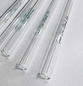 14+ Colored Glass Straws