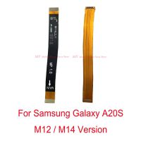 เมนบอร์ดหลัก LCD Display Connector Board Flex Cable สําหรับ Samsung Galaxy A20S A207 A207F M12 / M14 Version การชาร์จชิ้นส่วน Flex