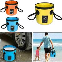 20l Portable Bucket Water Storage Bag Storage Bag Waterproof Water Bag Fishing Bucket Folding O4u6