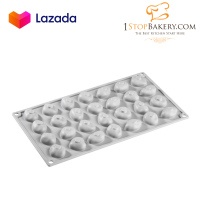 Pavoni GG022S Silicone Mould Gourmand Line Stones 24 impr.