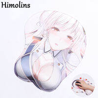 Himolins 3D Anime y Mouse Pad Kawai Desk Mat With Wrist Rest Support Cute Gaming Mousepad for Keyboard Computer Laptop