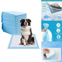 Dog Pee Pads, Disposable Dogs Training Potty Pads,Pet Training Pads Strong Absorption Floor Mat