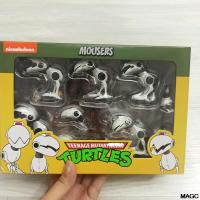 NECA Turtles Maters Figure April Oneil Casey Slash Shredder รูปตุ๊กตาขยับแขนขาได้ชุดโมเดลของเล่นตุ๊กตาวันเกิด