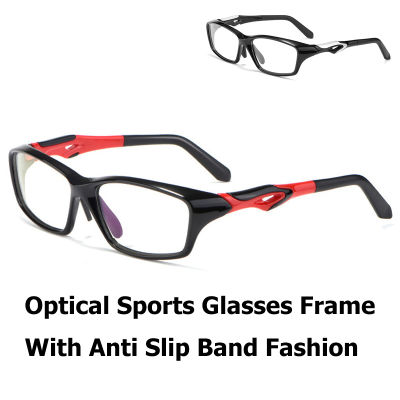 Unisex กีฬากรอบแก้ว Anti-Slip สำหรับชาย TR ยืดหยุ่นแว่นสายตาสั้นกรอบกีฬากลางแจ้งขี่จักรยานบาสเกตบอลกรอบแว่นตาผู้หญิง