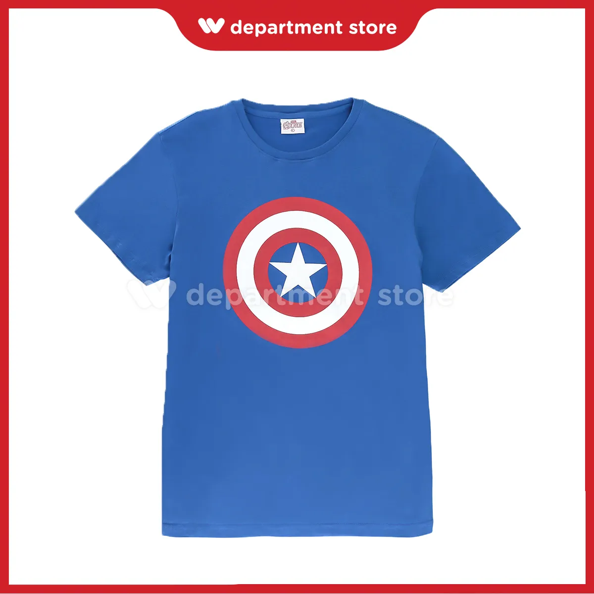 AVENGERS 100% Authentic Boys Teens Printed T-Shirt Captain America Blue |  Lazada PH