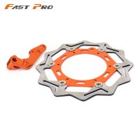 270MM Front Floating Brake Disc amp; Caliper Bracket Adapter for KTM XC200 XCW200 XC250 XCF250 XCW400 EXC XCF XCW 450 530 505