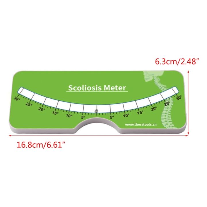 เครื่องวัดโรคกระดูกสันหลังคดสำหรับการวินิจฉัยกระดูกสันหลังส่วนหลังและกระดูกสันหลังในผู้ใหญ่เด็ก0-30-เครื่องวัดความคลาดเคลื่อนของโรคกระดูกสันหลังคด