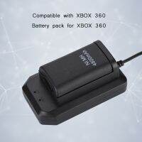 แพ็คแบตเตอรี่แบบชาร์จไฟได้สำหรับ XBOX 4800แพ็ค Mah แบตเตอรี่เปลี่ยนได้สำหรับ XBOX สาย360ยาวประมาณ1.5เมตร