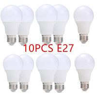 10PCS LED Bulb Lamps E27 AC220V 240V Light Bulb Real Power 25W 18W 15W 12W 9W 7W 5W 3W Lampada Living Room Home LED illa 20#