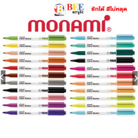 ปากกาเพ้นท์ผ้า ปากกาเขียนผ้า ชนิดติดถาวร ซักไม่ออก Monami Fabric Marker 470 มาร์คเกอร์เขียนผ้า สีเขียนผ้า