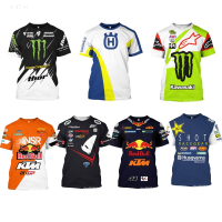 2023 NEW 2022 New F1 Ktm Moto Gp Red Bull Short Sleeve T-shirt fashion t-shirt