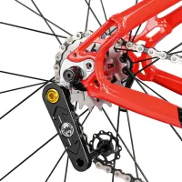 จากเทปคาสเซ็ตจักรยานความเร็วเดียว freewheel CHAIN tensioner GUIDE สำหรับ MTB BICYCLE